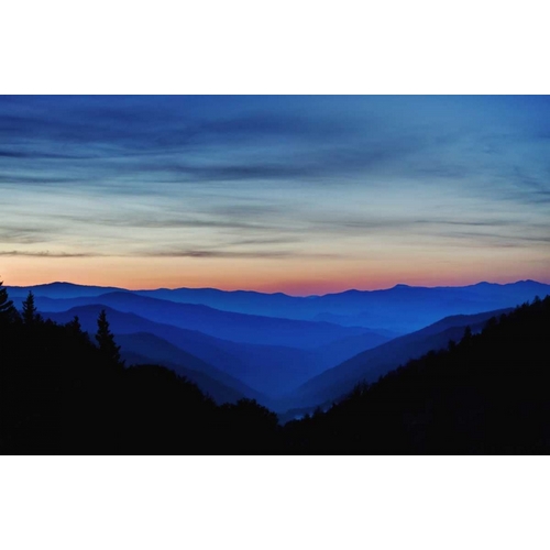North Carolina Sunrise in the Great Smoky Mts